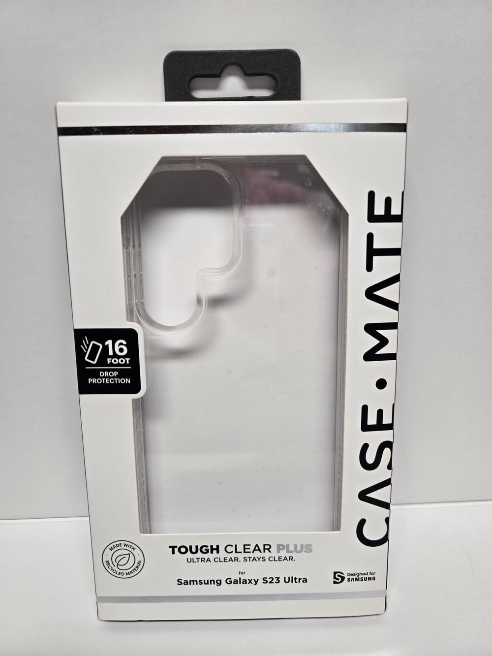 case-mate Tough Clear Plus Case for Samsung Galaxy S23 Ultra - Clear